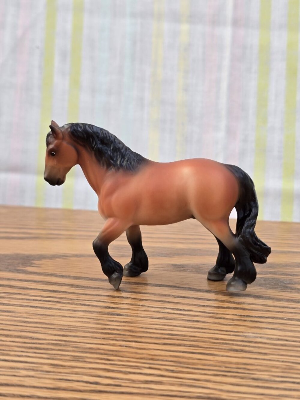 BreyerFest 2022 Stablemates "Doppelbock" #711507 - Shaded Dapple Bay Clydesdale
